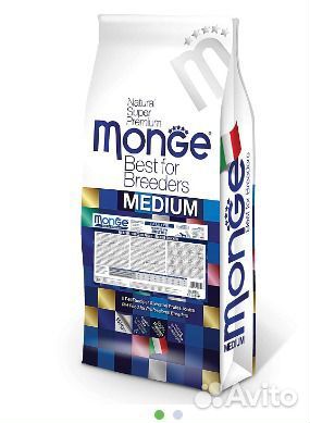 Monge, Монж. Корм для собак. Упаковка 15кг