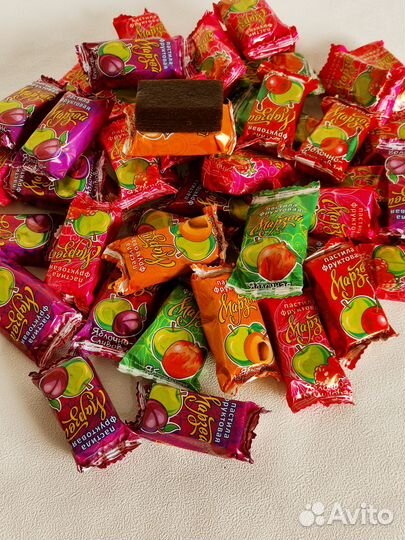 Пастила без сахара, фруктовая, оптом