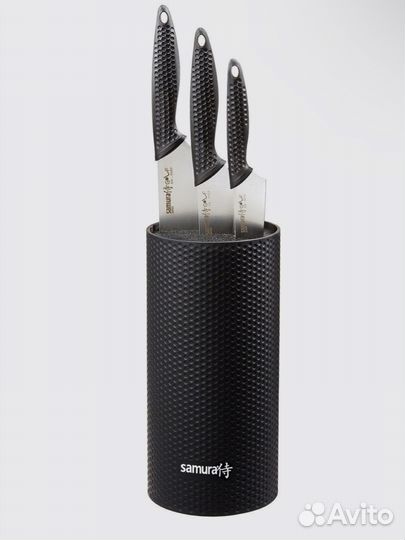 Samura Набор кухонных ножей в подставке golf