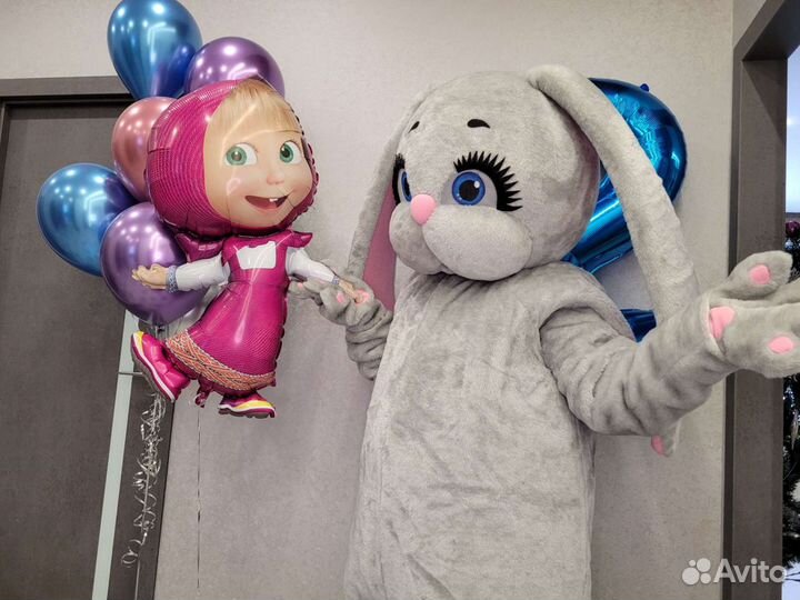 Поздравление от Зайки ростовые куклы