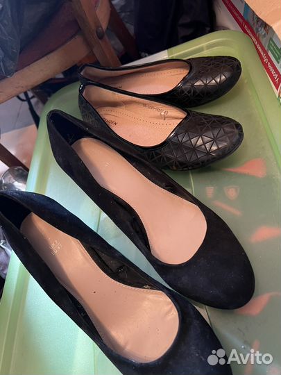 Туфли жеские 40 размер балетки
