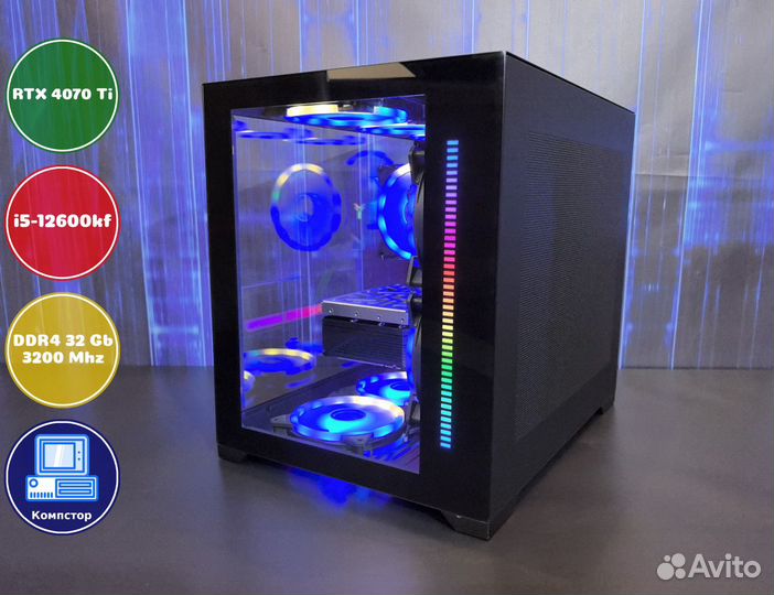 Сборка пк для 2к i5-RTX4070Ti-32DDR4-MGE491265-B760