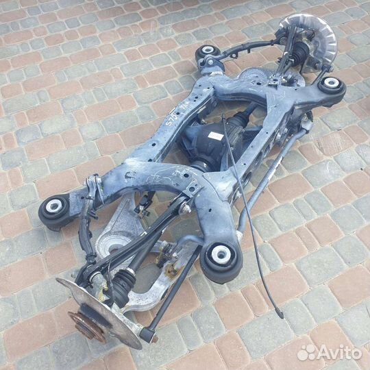 W166 Mercedes GLS X166 задний мост в сборе