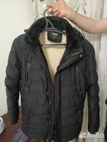 Куртка мужская зимняя размер 46-48 бу