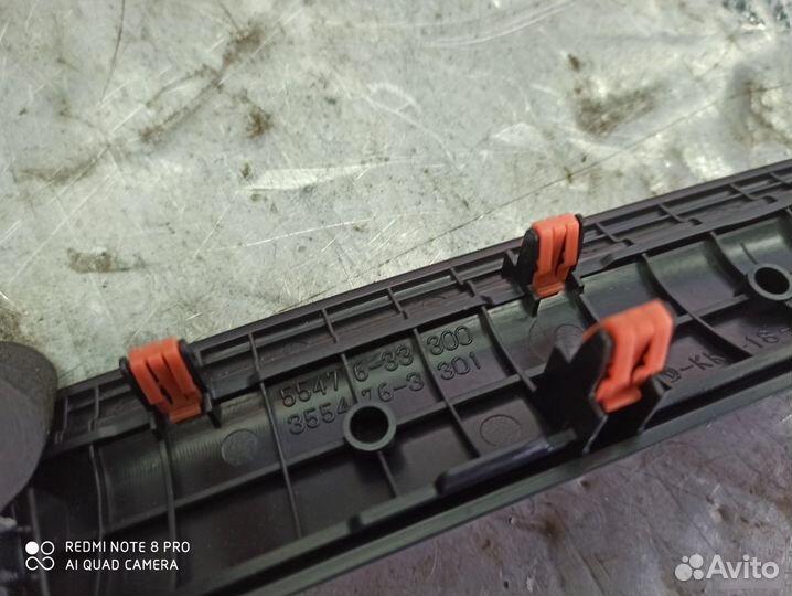 Накладка торпедо сетка динамика Lexus Es 7