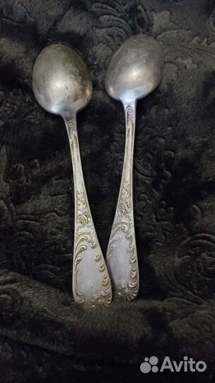 Ложка мельхиор дореволюционная