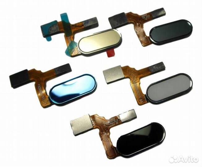 Шлейф Honor 9 + Home (золото)