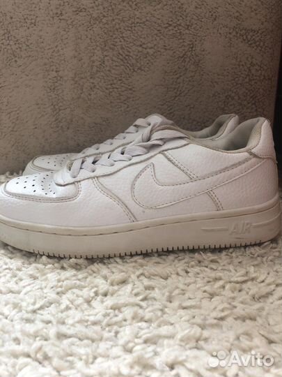 Кеды nike белые