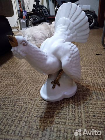 Статуэтка фарфоровая глухарь Германия 1937-1960гг