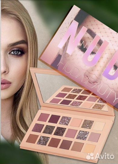 Палитра теней Nude