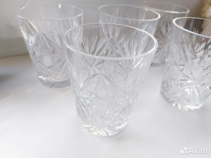 Хрустальные стаканы СССР
