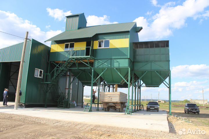 Зерноочистительный комплекс зав (мехток)