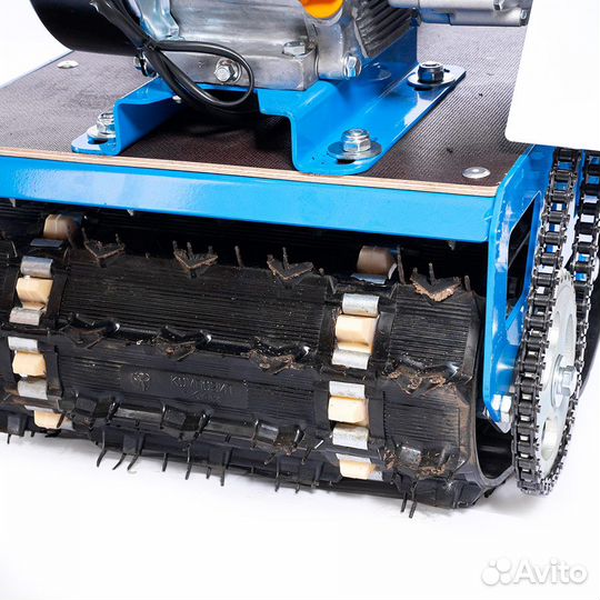 Мотобуксировщик Нева мс1-ZS с санями и сиденьем