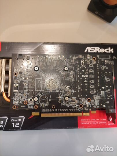 Видеокарта rx580 8gb