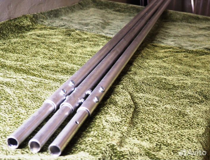 Скребок для уборки снега с крыши с ручкой 6 м