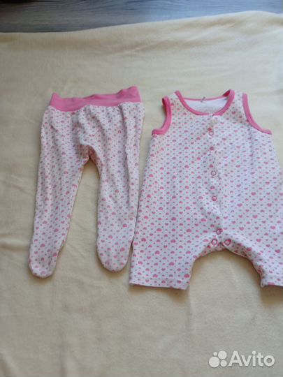 Детские вещи пакетом 68 на девочку