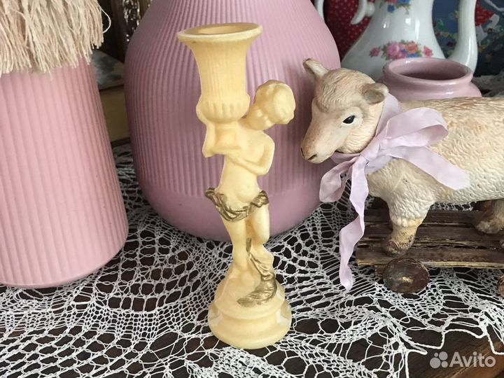 Вазочки и подсвечник