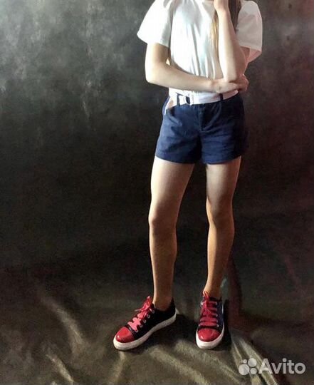 Ralph lauren шорты хлопок темно-синие 8 лет Чино