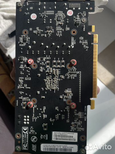 Nvidia GeForce GTX 1050ti Palit dual OC