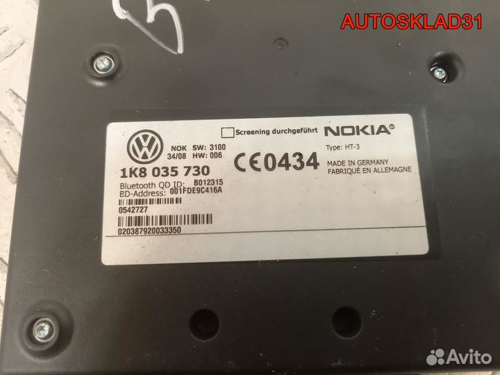 Блок управления Bluetooth VW Passat B6 1K8035730