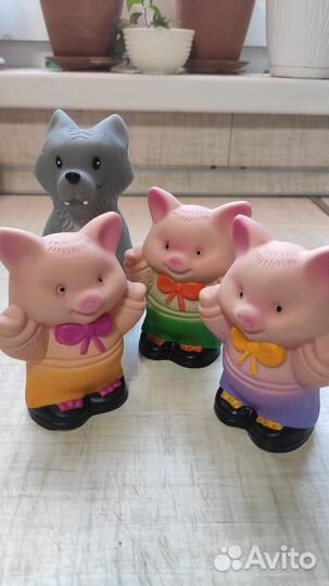 Резиновые игрушки сказка