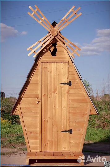 Уличный туалет с установкой