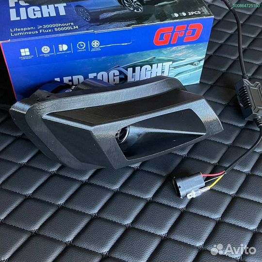 Лазерные туманки kia ceed 1 ED птф bi LED