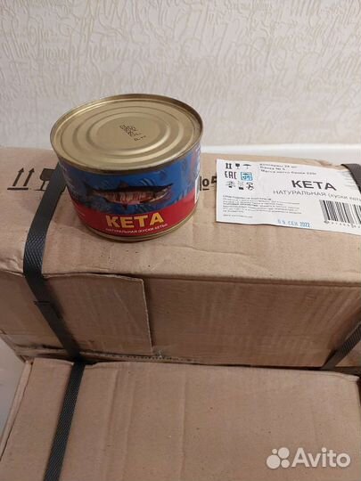 Рыбные консервы Кеты - Куски Кеты - Оптом, мелким