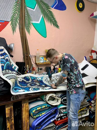 Ремонт сапбордов из пвх