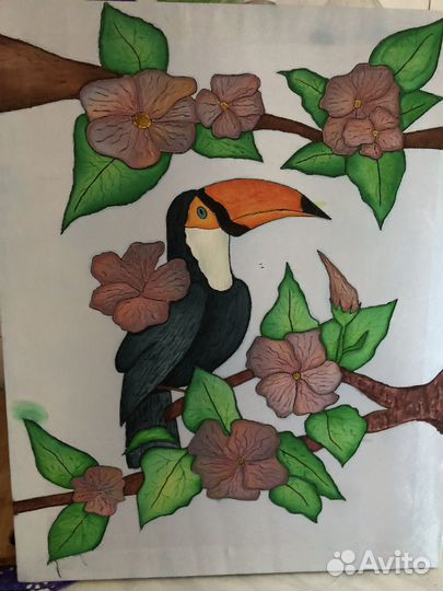 Картина батик