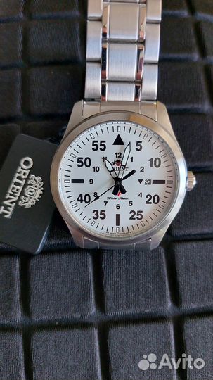 Часы новые Orient (Япония),сталь,50м