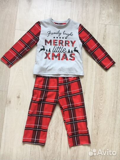 Фэмили лук, Family look пижама новогодняя