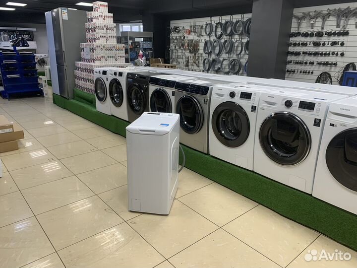 Стиральная машина с вертикальной загрузкой на 8кг