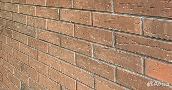 Облицовочный кирпич одинарный Готика Старый дуб