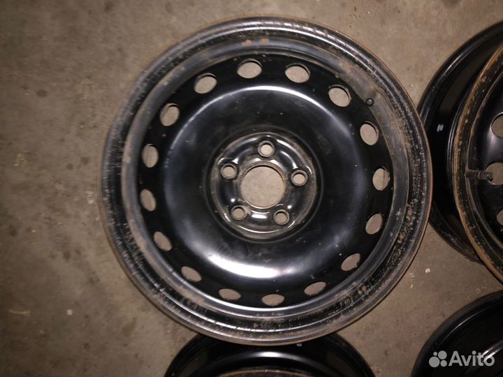 Диски штампованные R15 Volkswagen Polo 4 шт