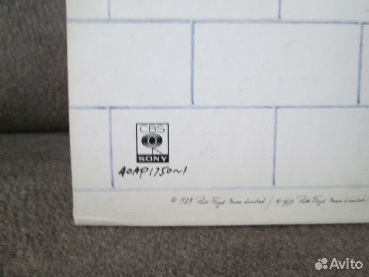 Пластинка pink floyd The Wal
