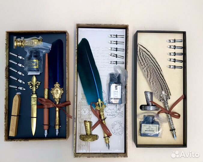 Набор для каллиграфии. Перьевая ручка перо