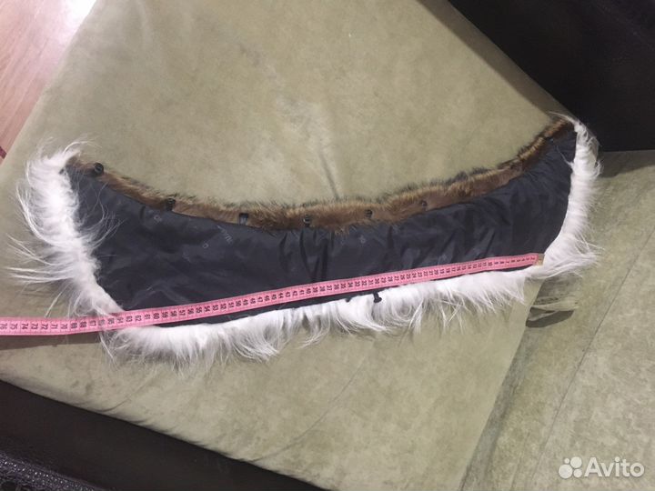 Воротник из енота