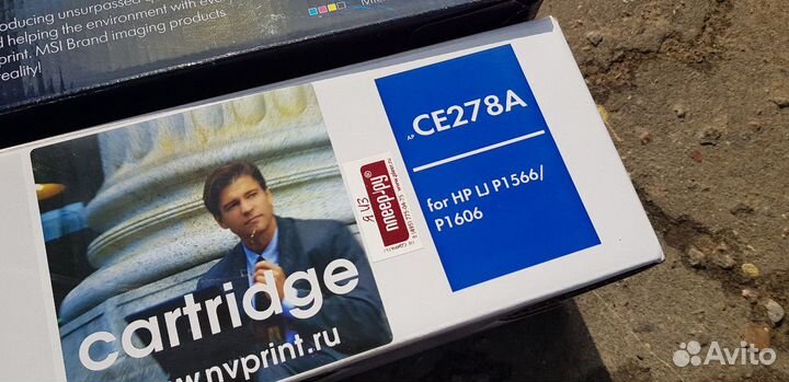 Картриджы HP CE278A 2шт