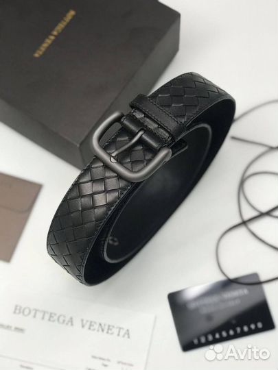 Мужской кожаный ремень Bottega Veneta