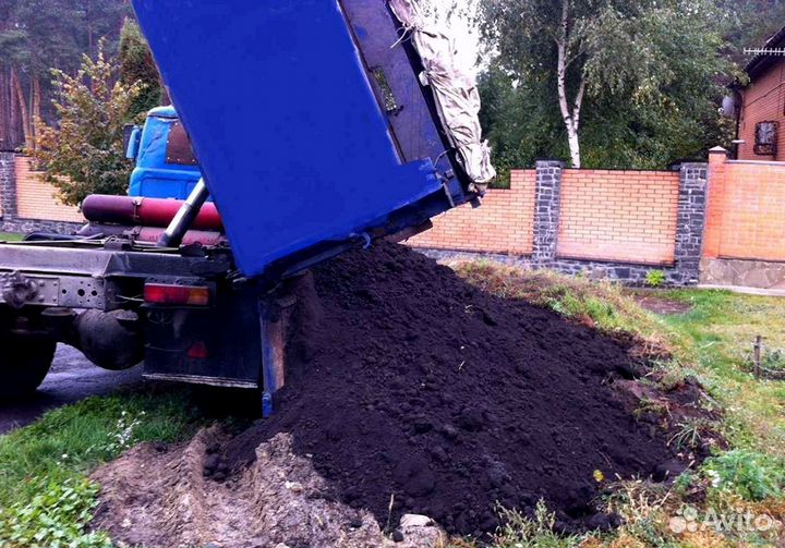 Земля лесная грунт плодородный доставка 5-20 кубов