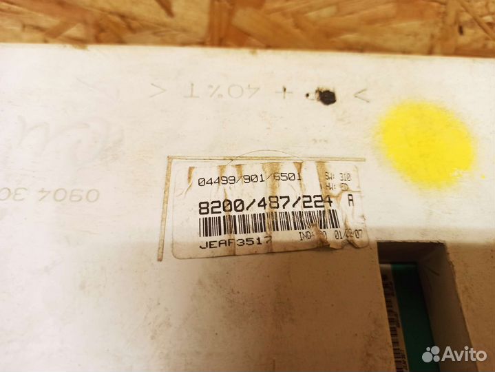 Панель приборов Renault Symbol