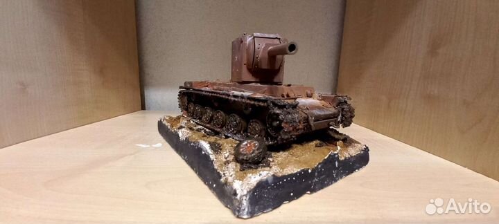 Диорама кв 2, масштаб 1/35