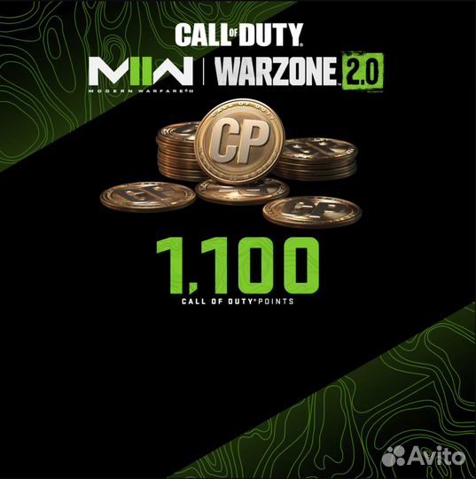 Call of Duty:Warzone/Варзон 2 монеты. PS4/PS5