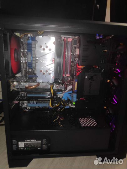 Intel xeon x3440 + Мать Asus P7P55D Pro + 8gb озу
