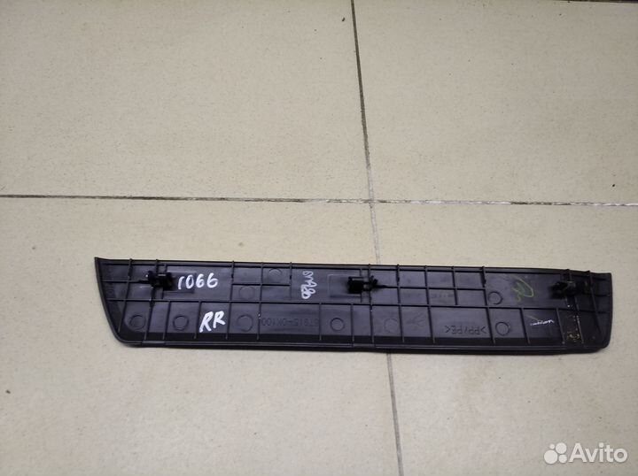 Накладка порога (внутренняя) Fortuner 2015