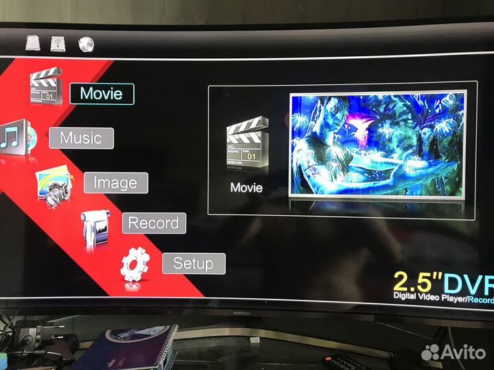 Медиа плеер HD, NAS, USB диск. 2.5 hdd 80gb