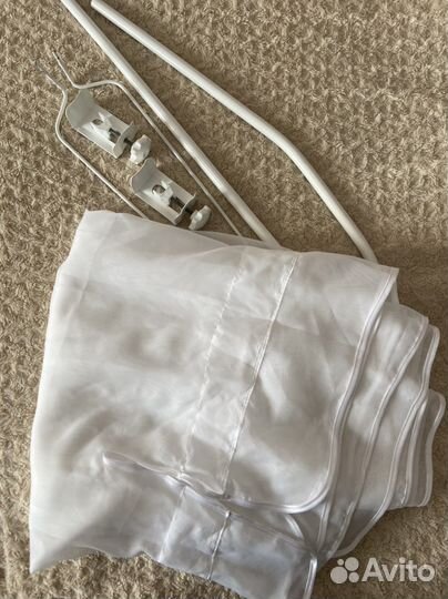 Баллахин на детскую кроватку с держателем