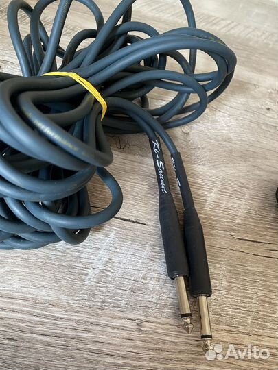 Акустический кабель инструментальный Jack-Jack 6.3