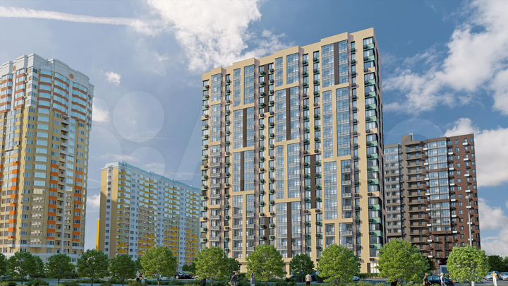 Квартира-студия, 24,8 м², 6/21 эт.